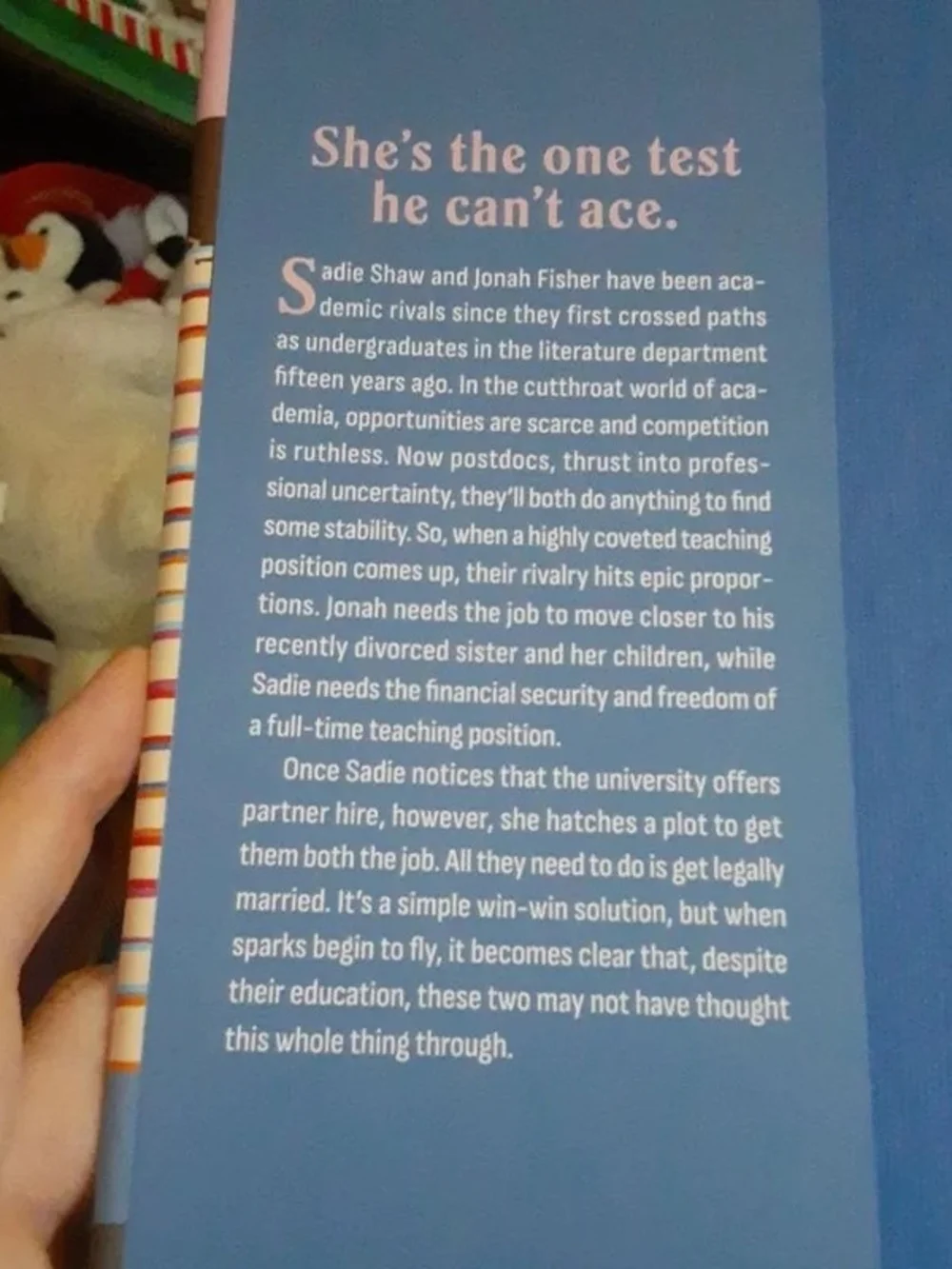 An Academic Affair by Jodi McAlister — Blue Cover Coffee Table Book